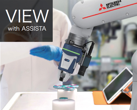 Vision sensor for Collaborative Robot MELFA ASSISTA MELFA