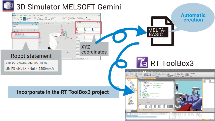 MELFA-BASIC Program Exporter