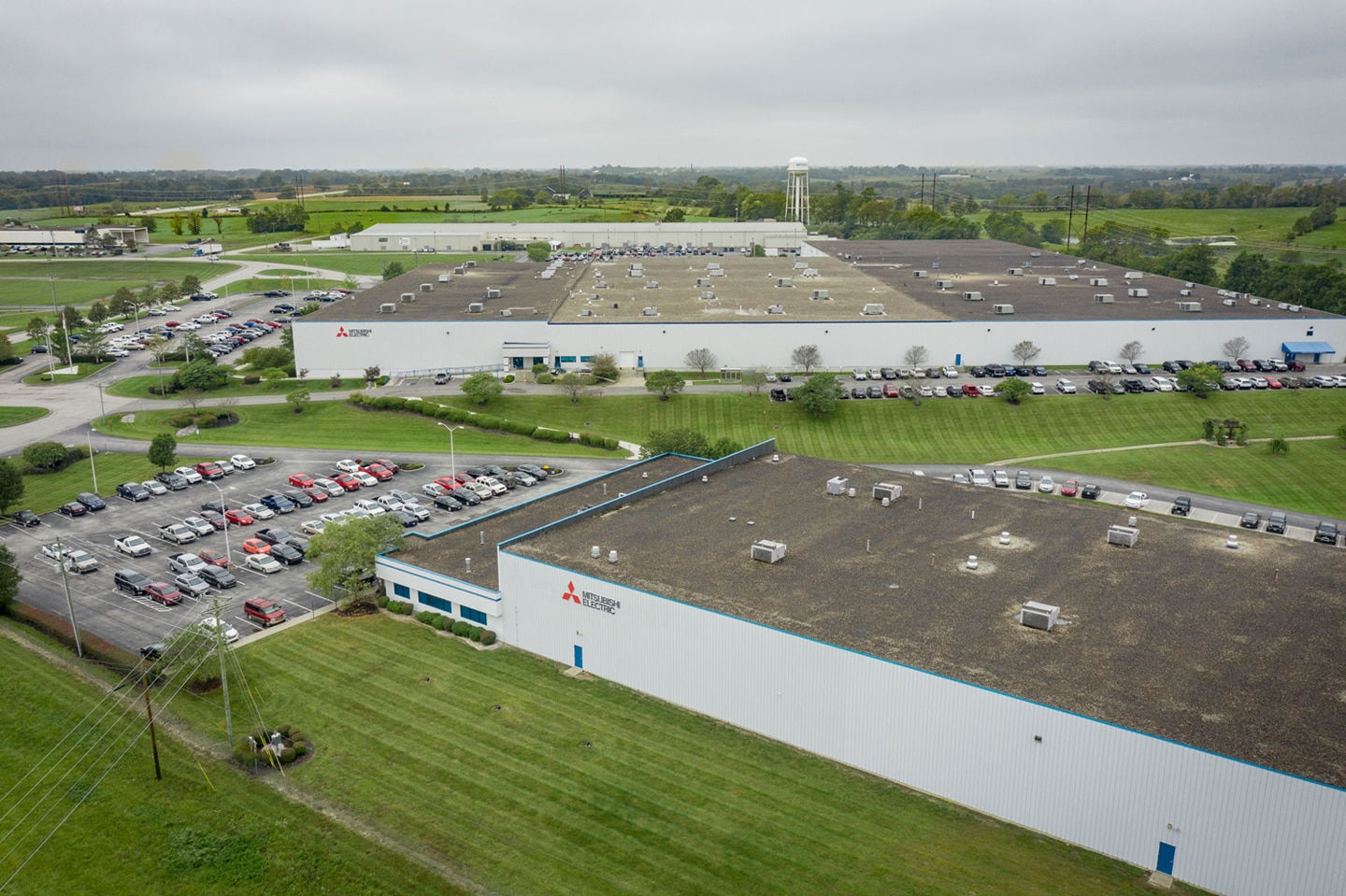 Exterior of the planned U.S. manufacturing site